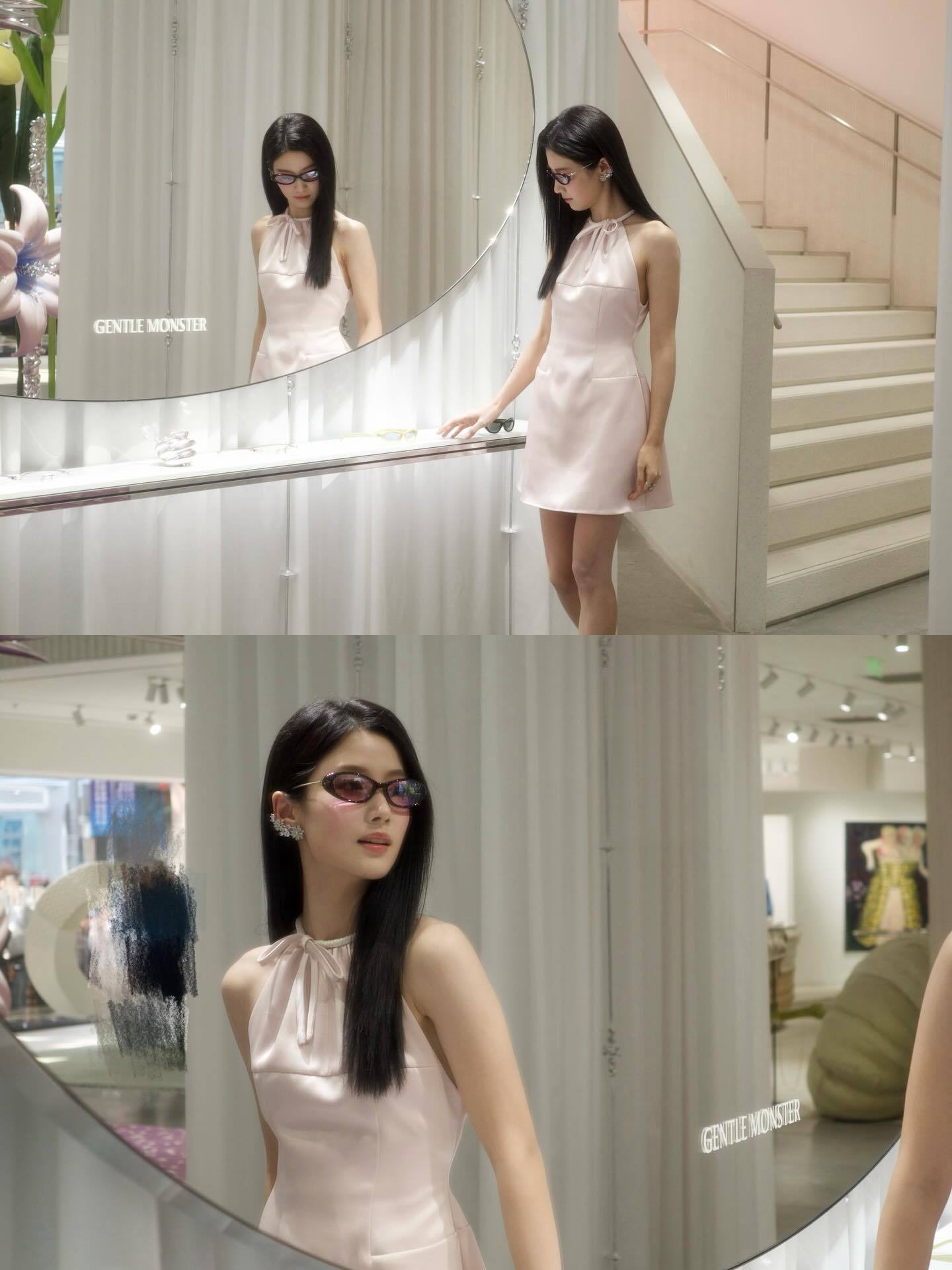 卢昱晓xGentleMonster意外的合适，娇俏可人🌷