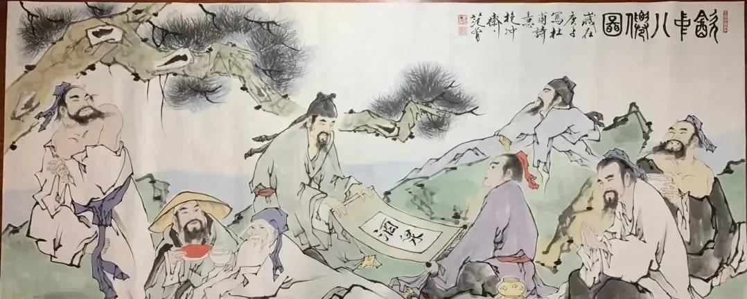 范曾的“八仙图”据说价值高达8000万，大家认为值多少钱呢？不知道估值8000