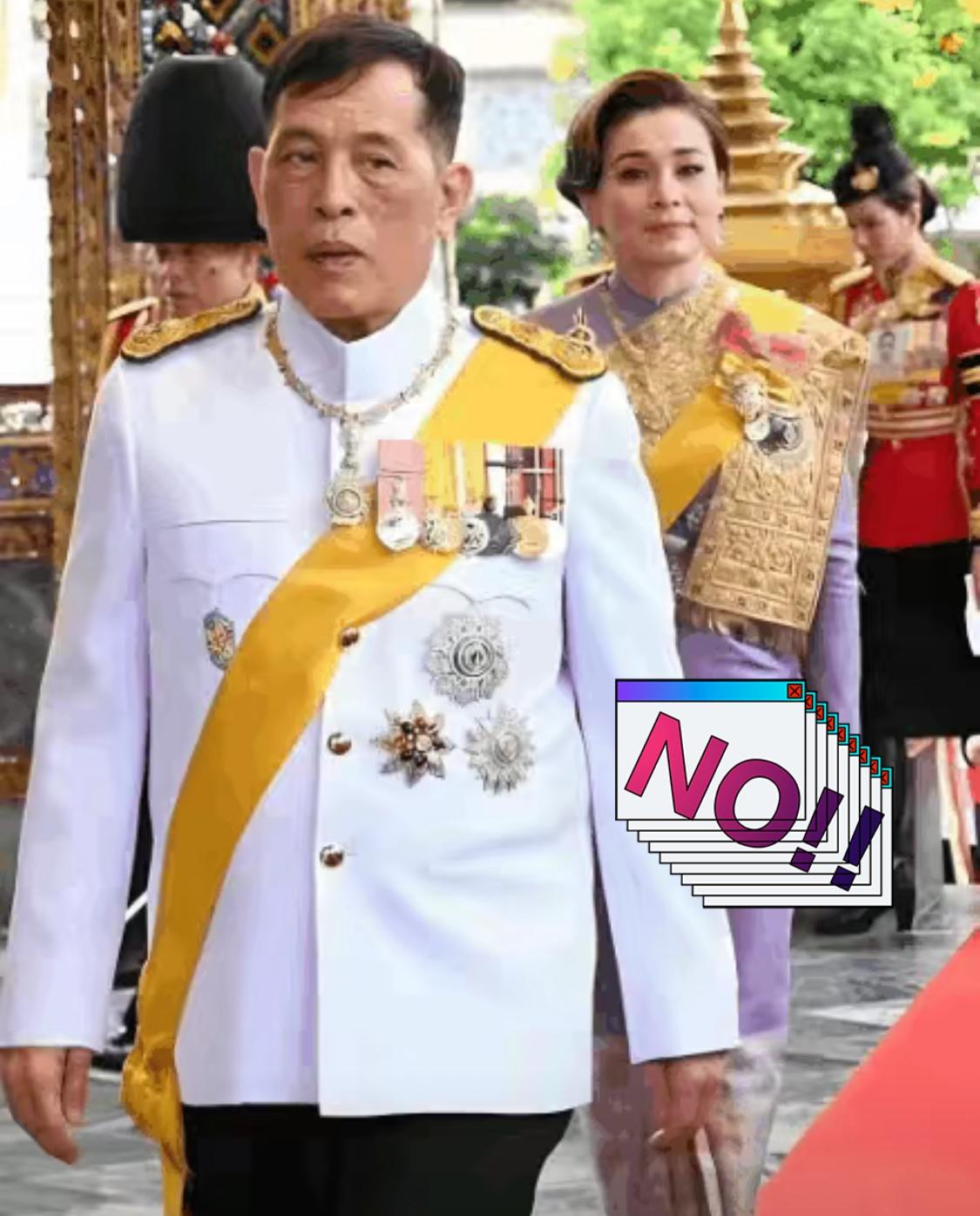 泰国国王一般不外访，除非是大事。这次泰国动手收拾柬埔寨，好多人纳闷咱们咋一声