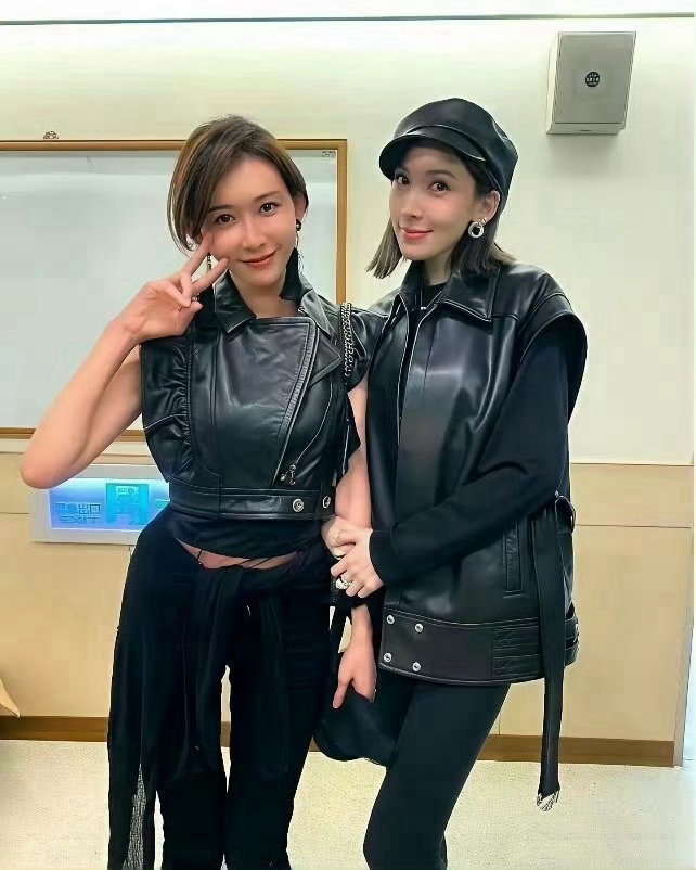 林志颖老婆陈若仪撞脸林志玲，不说一模一样，简直就像亲姐妹