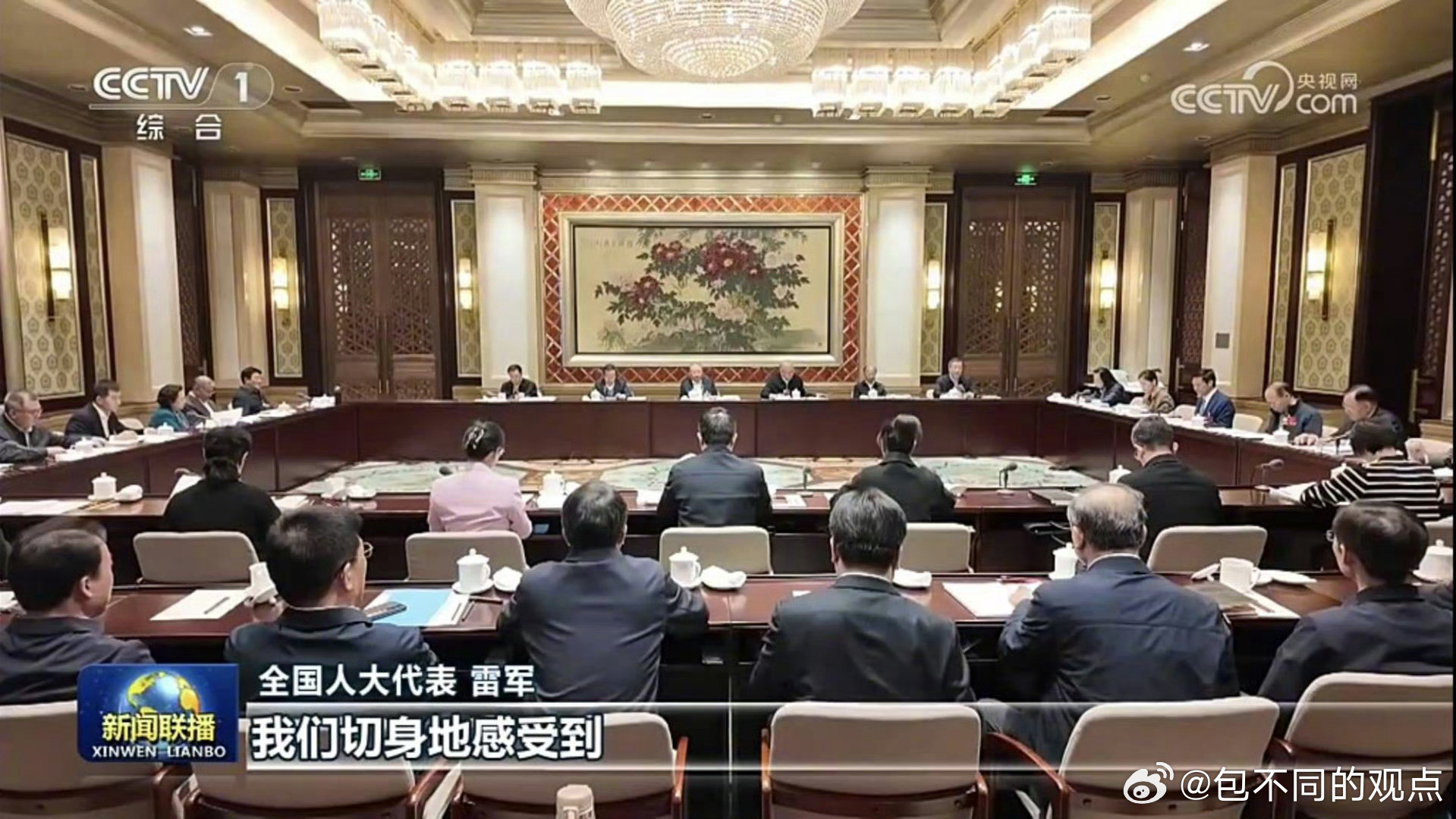 有种突破次元壁的感觉雷军