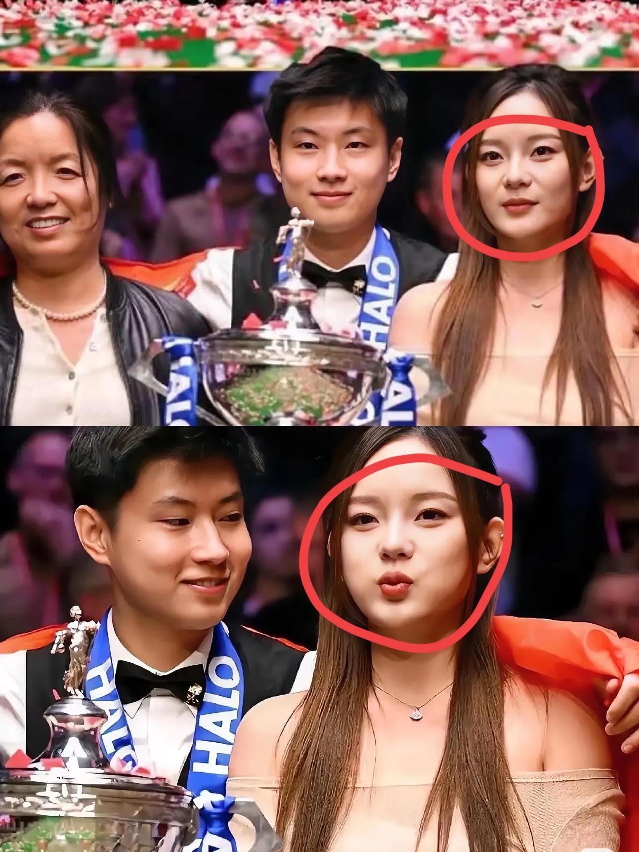 虽然赵心童现任女朋友很好看她也很优秀，毕竟是剑桥大学的硕士但是她有一个缺