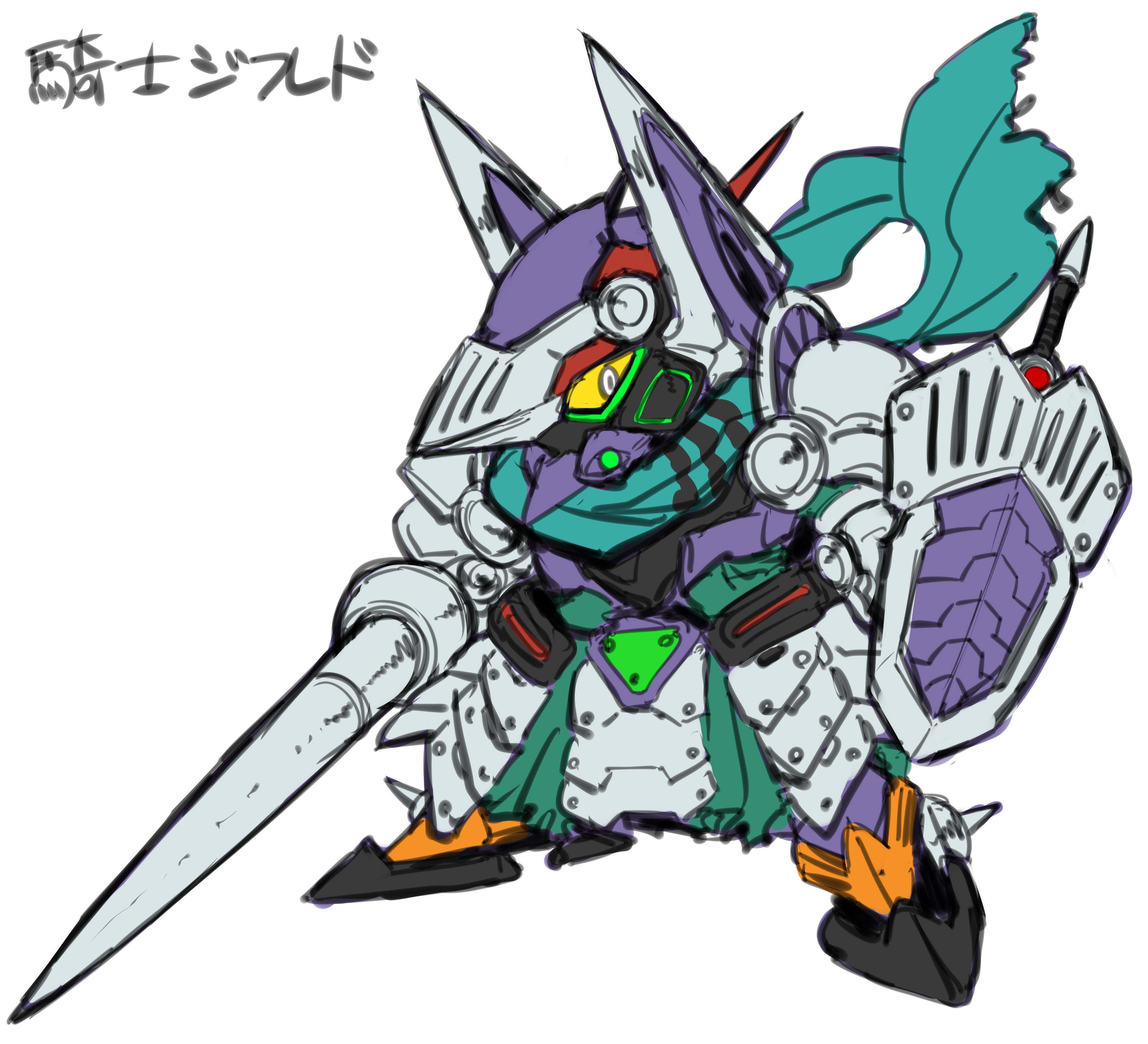 SD骑士吉弗雷德（viaわいわい大聖堂）高达跨时之战​​​