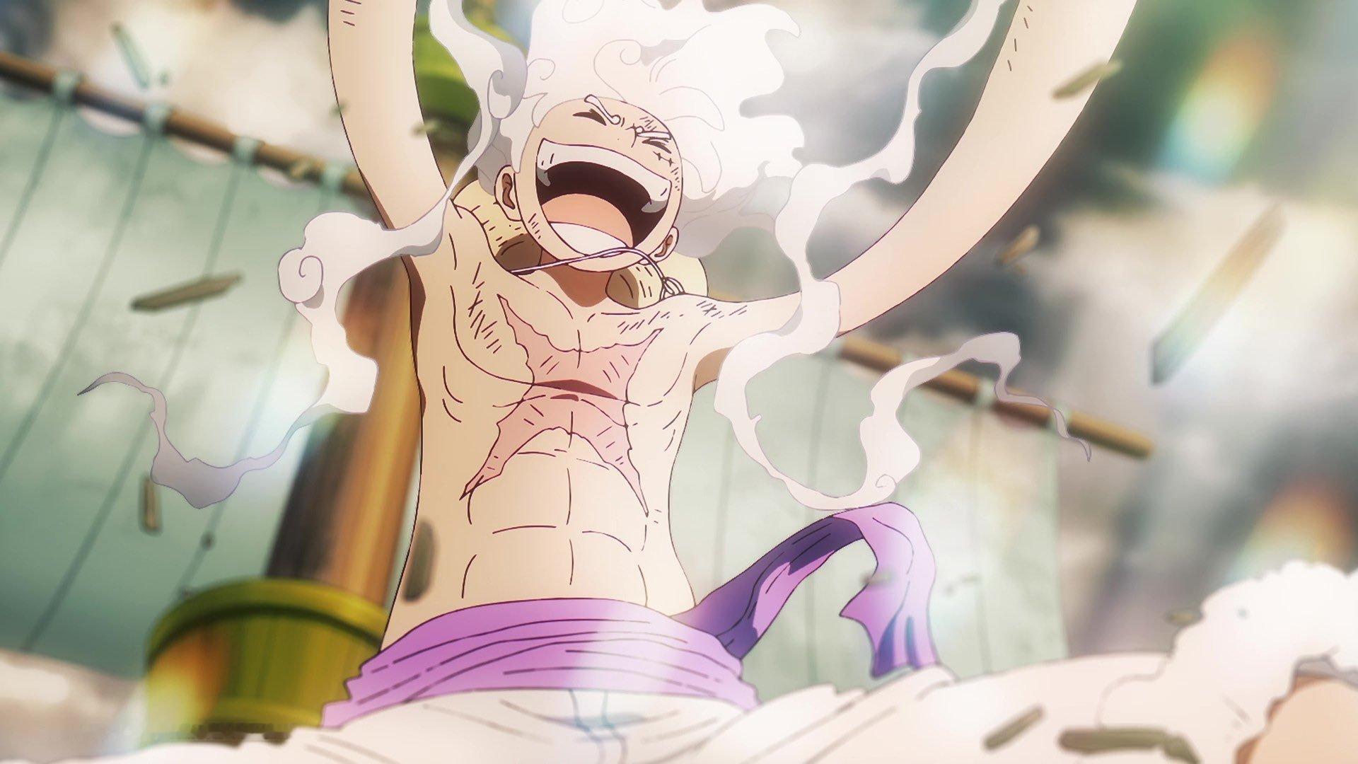 海贼王海贼王路飞与波妮，双尼卡形态