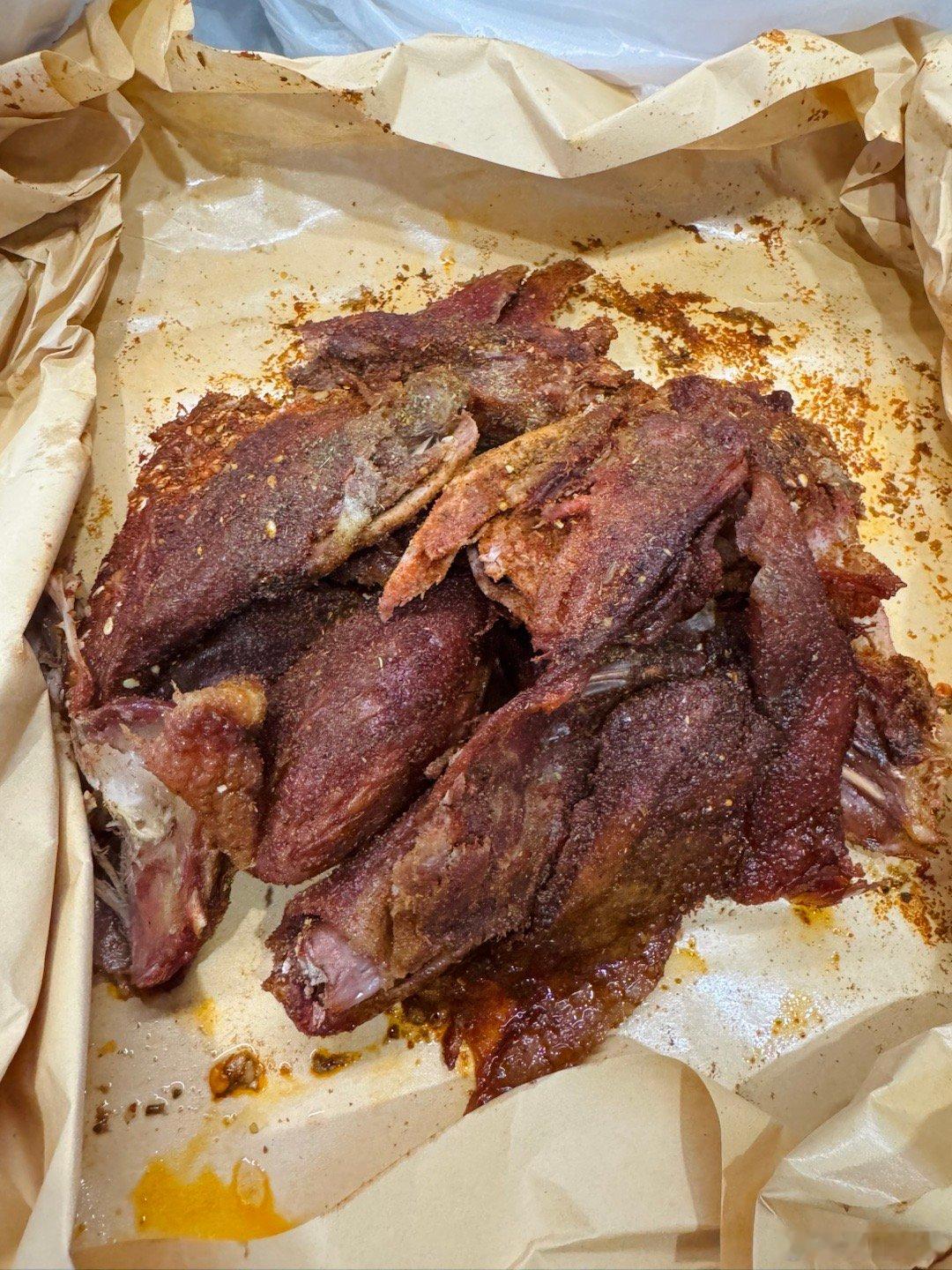 点了半只烤鸭我咋觉得这是鸡​​​