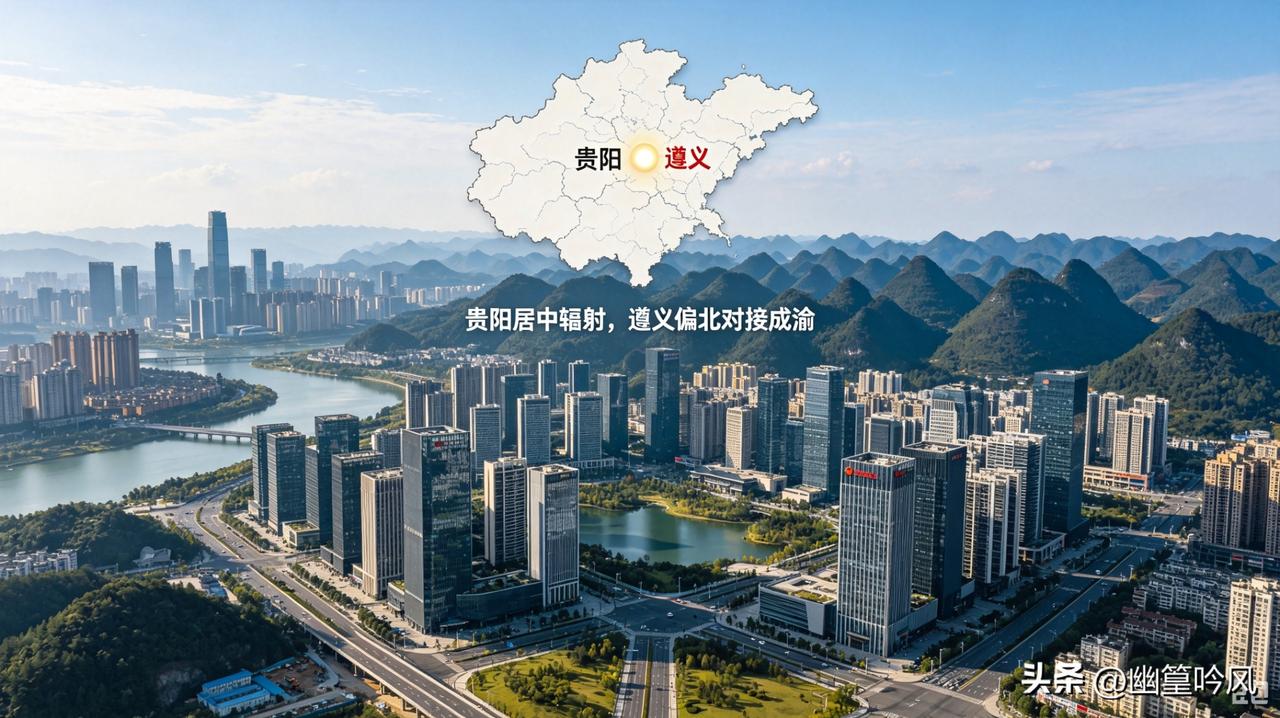 明朝1413年贵州正式建省，贵阳当时就被定为省城。有意思的是，那时候遵义还叫播州