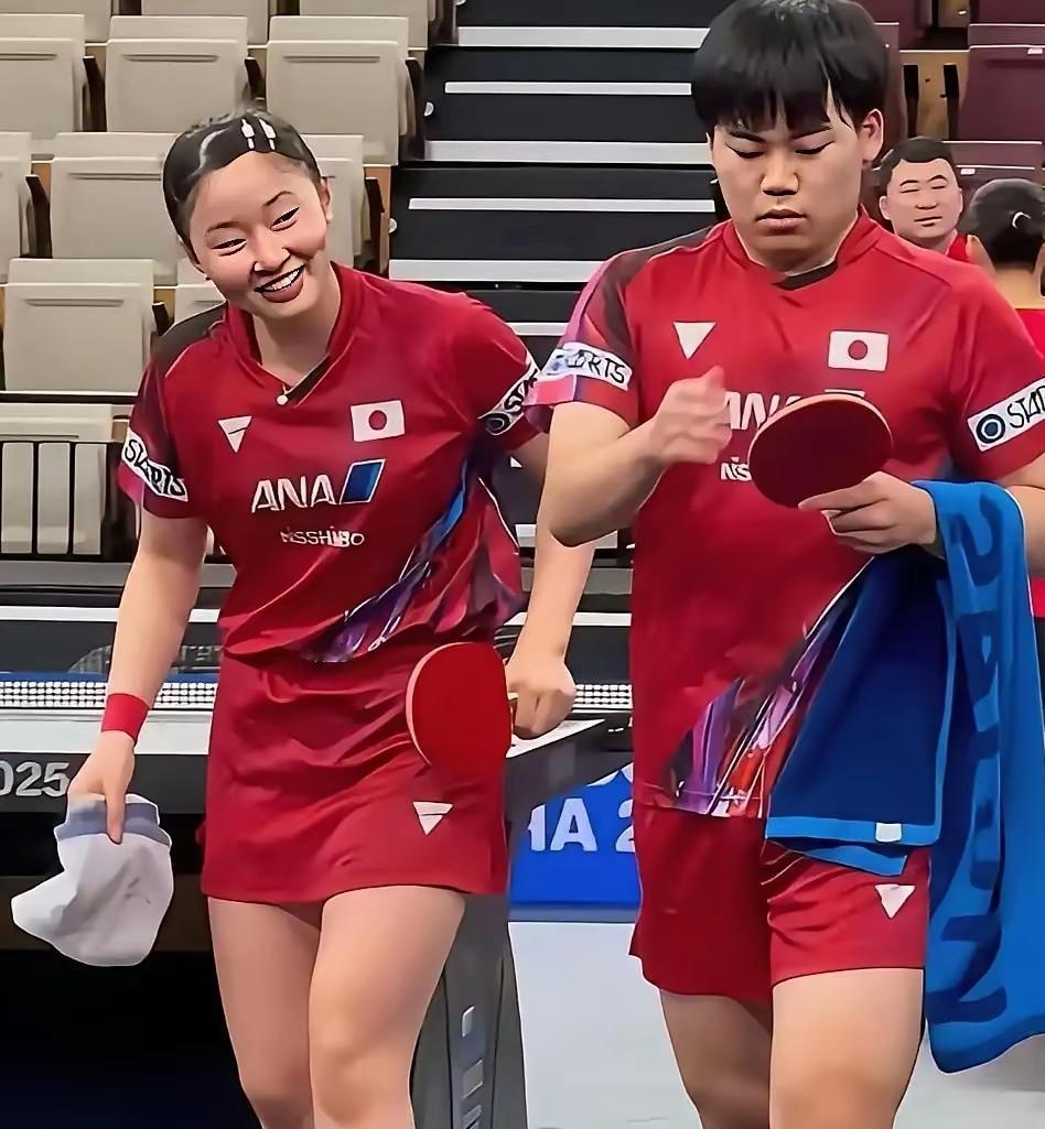 如果是早田希娜或其他日本女选手与松岛辉空搭配打混双，这小子还会那样傲慢无礼吗？