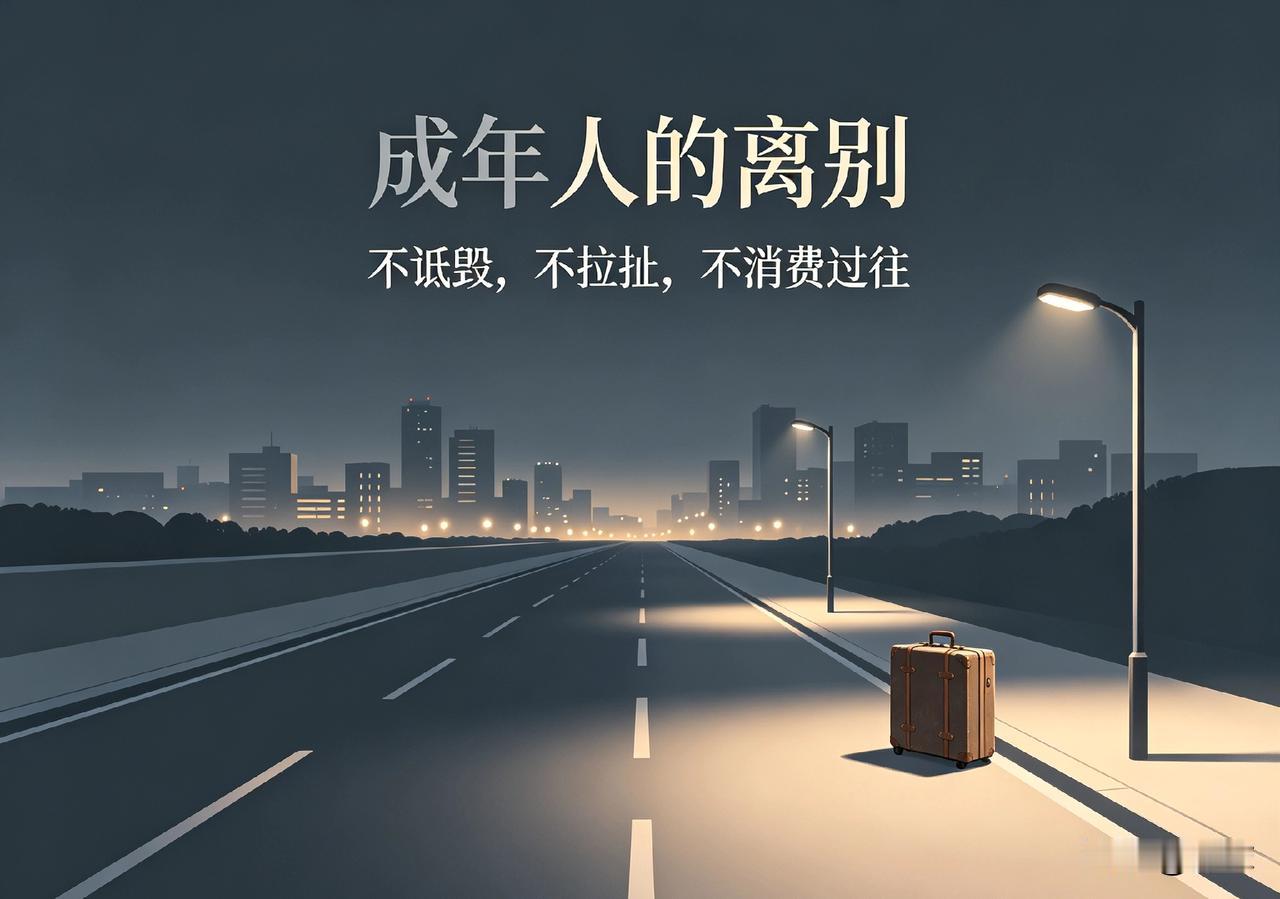 我三年前和谈了很久的前任分开时，感触特别深。当时身边所有人都在追问原因，还有人