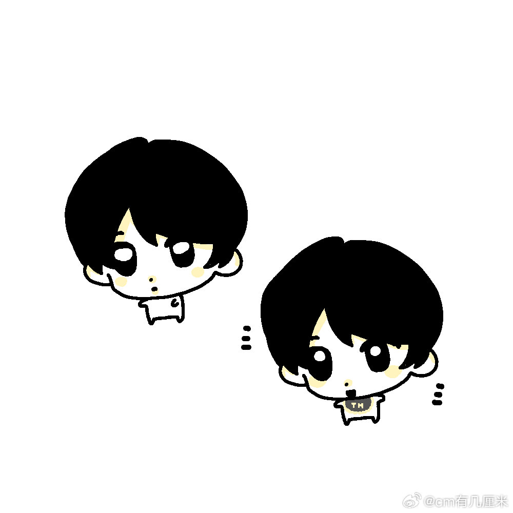 给婴儿戴口水巾。（从p2联想的不许骂我​