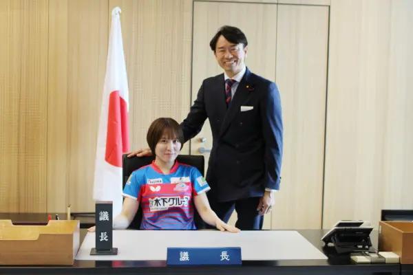 平野美宇谈洛杉矶奥运会：“即使说想去,也不一定能去”近日平野美宇归国获川崎市市