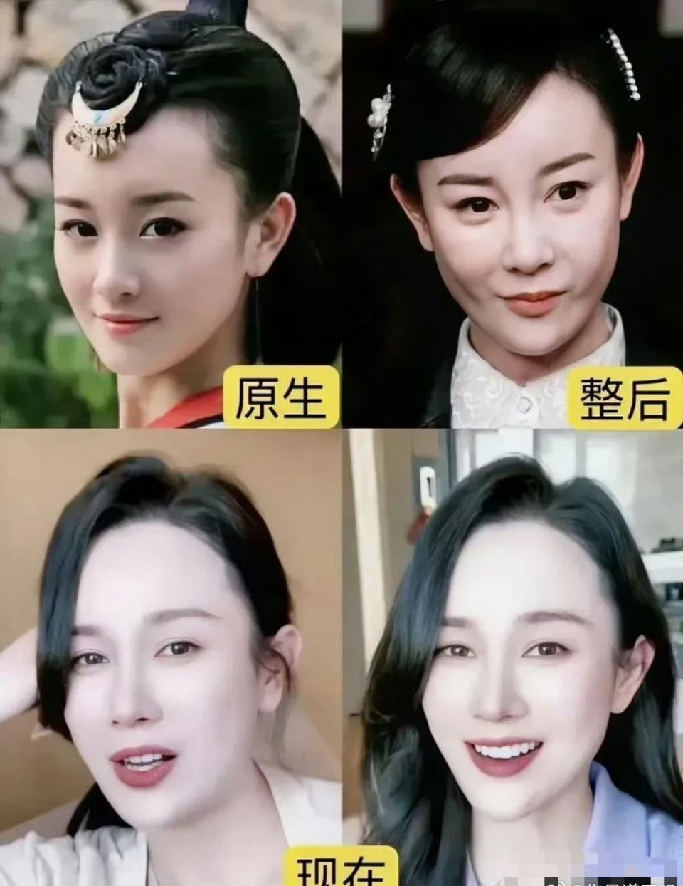 生完孩子出月子的女明星张檬，颜值回升了。第一眼看上去，像是韩国女星李多海难道是因