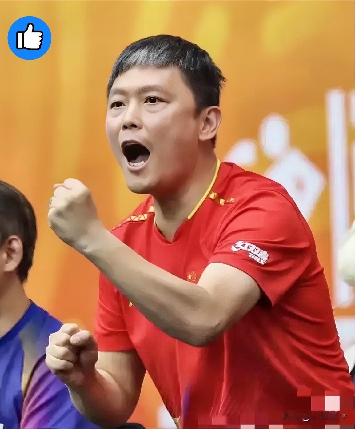 [红脸笑]笑不活！国乒教练喊话张本智和听得懂一句“搂他”成名场面