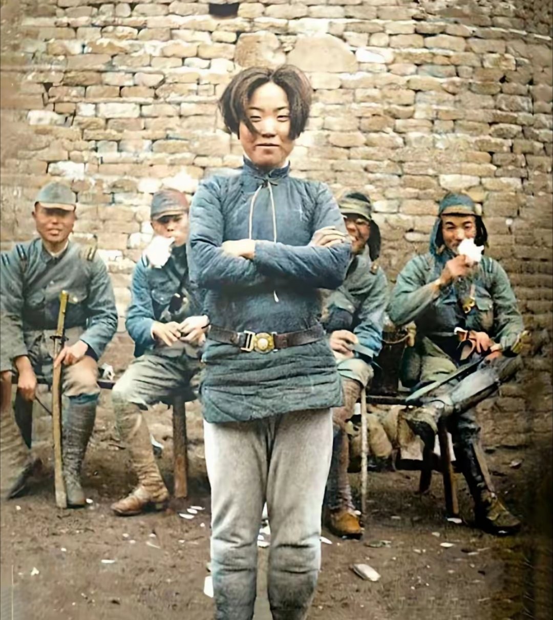 抗日女兵陈本华，微笑赴死铭记历史