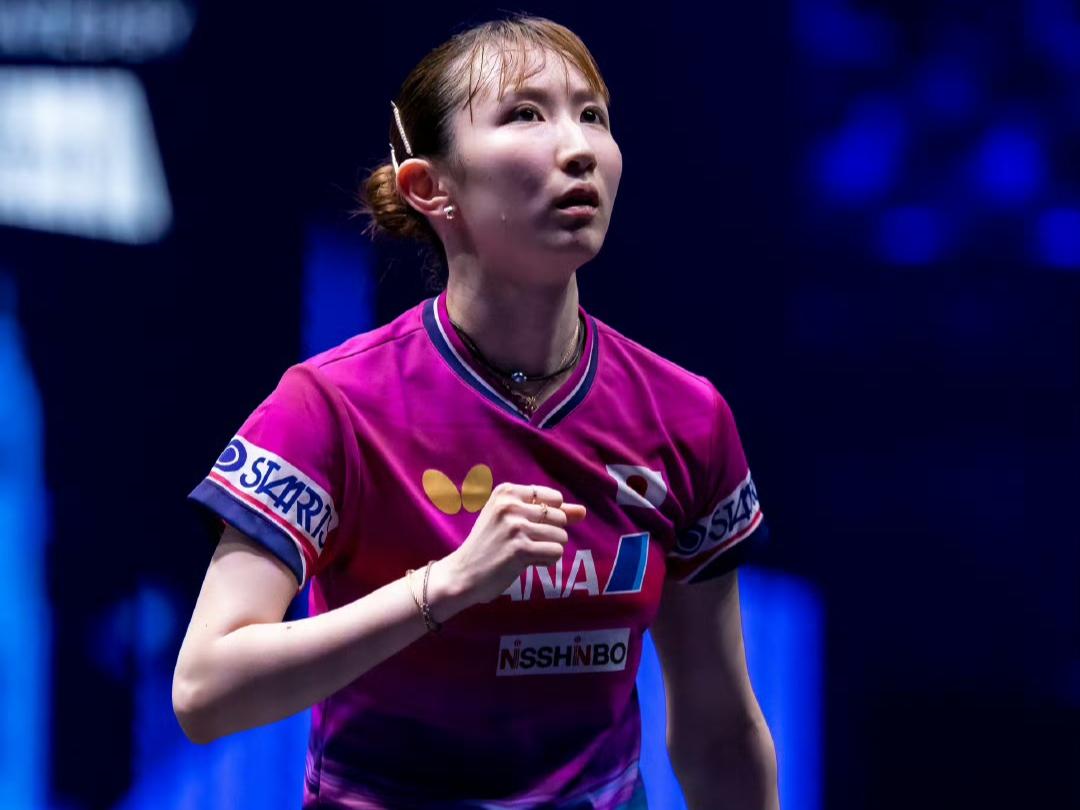 亚运会女单八强产生上半区王曼昱vs申裕斌张本美和Vs金琴英下半区早田希