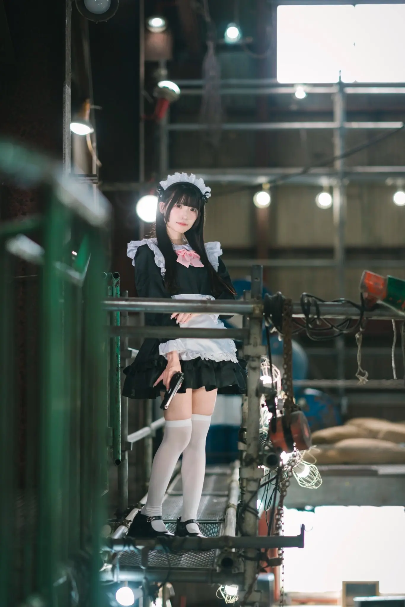 尼尔机械纪元cos 日系小火车 战斗娘cos 机娘 列车组cos