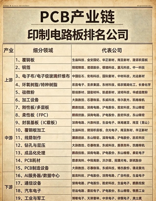 纵观整个PCB产业链，逻辑其实非常清晰。整条赛道的绝对核心，必然是高端IC载板。