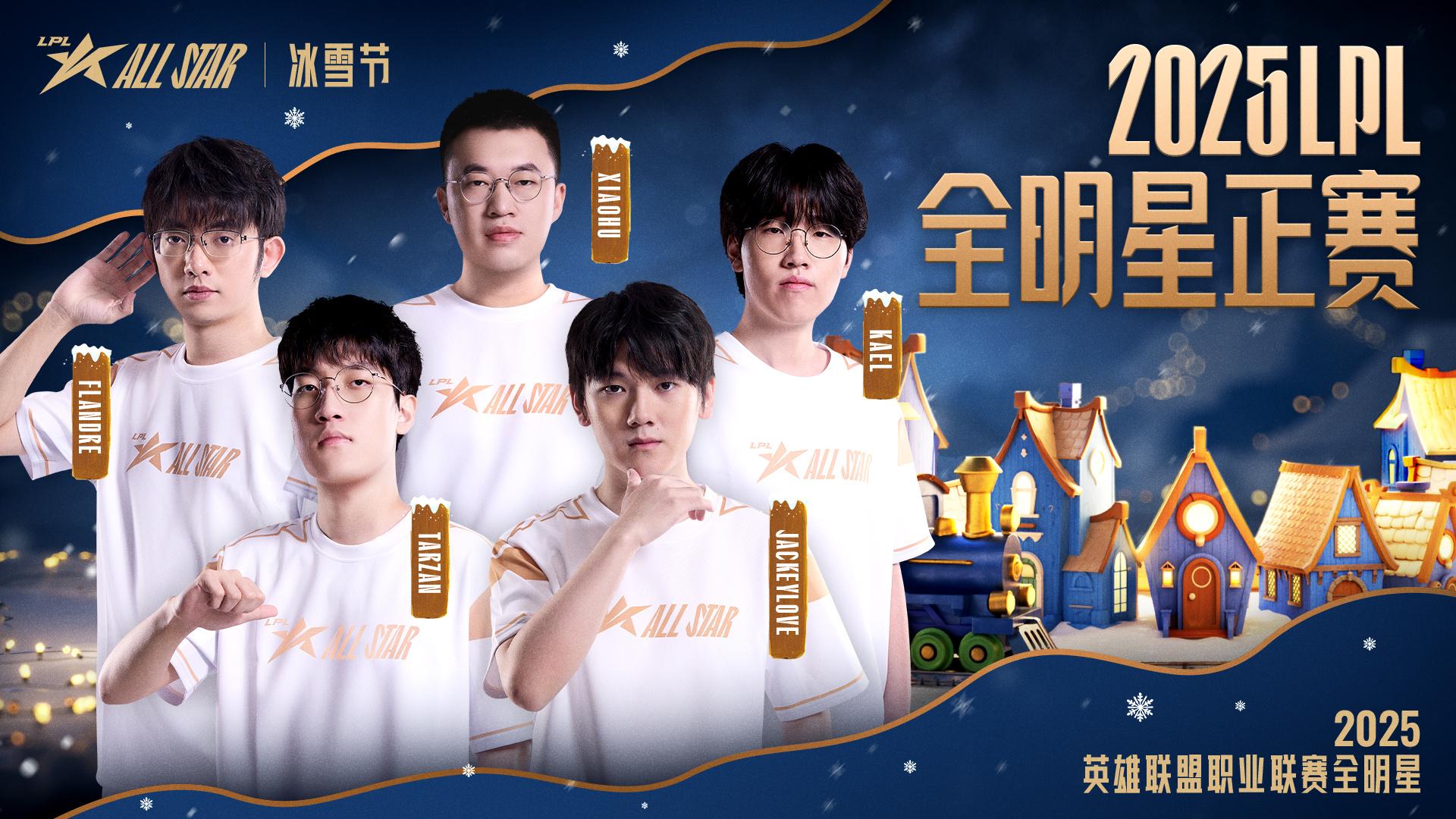 LOL赛事官媒发布全明星正赛海报—Team JackeyLove