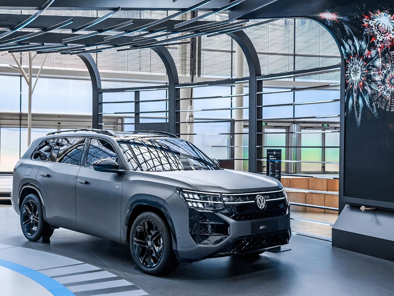 今天起体验了下全新一代26款大众途昂pro，从外观看就两个字：大气。销售说，