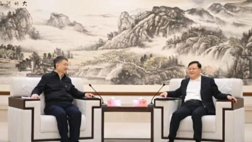 找合作，党委书记面谈11月27日，内蒙古自治区党委书记王伟中，自治区党委副书