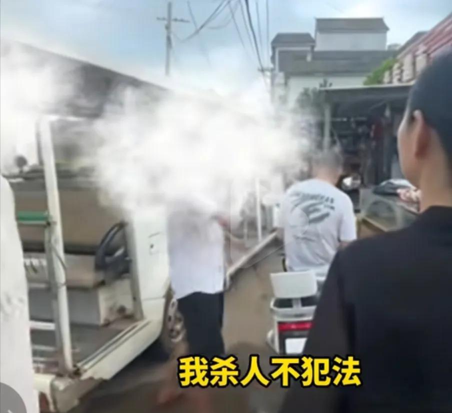 涠洲岛一观光车司机在8月8日用言语威胁游客说，“我杀人不犯法的，谁都可以试试。