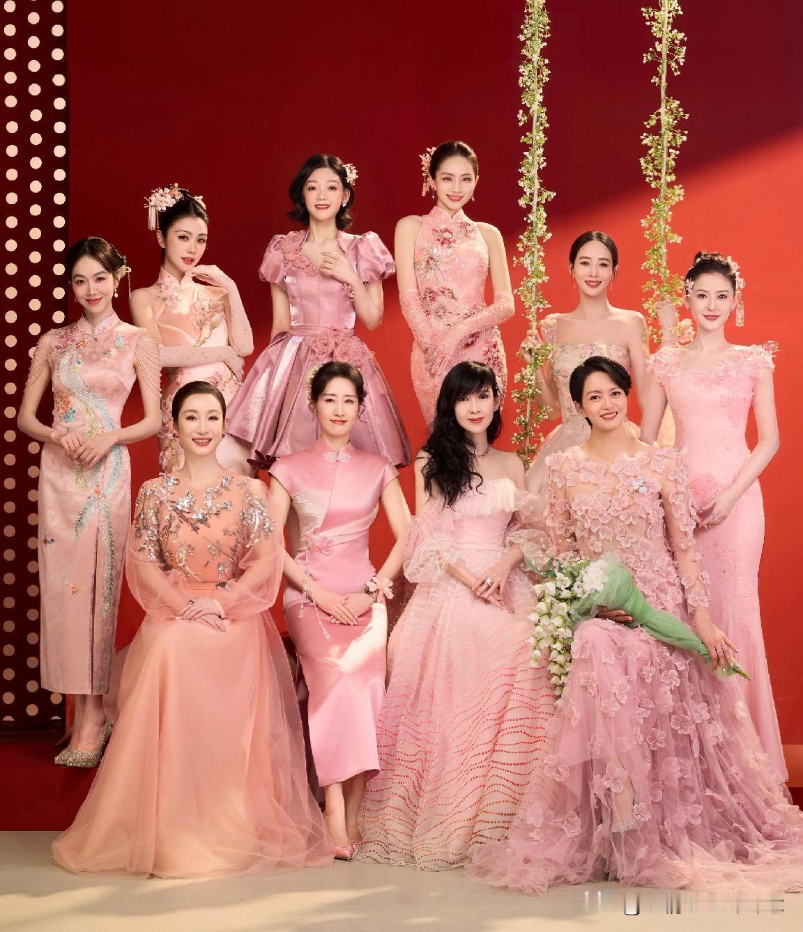 岁月真的从不败美人，春晚节目《立春》美商太在线了，谁能想到，她们最大的年龄差