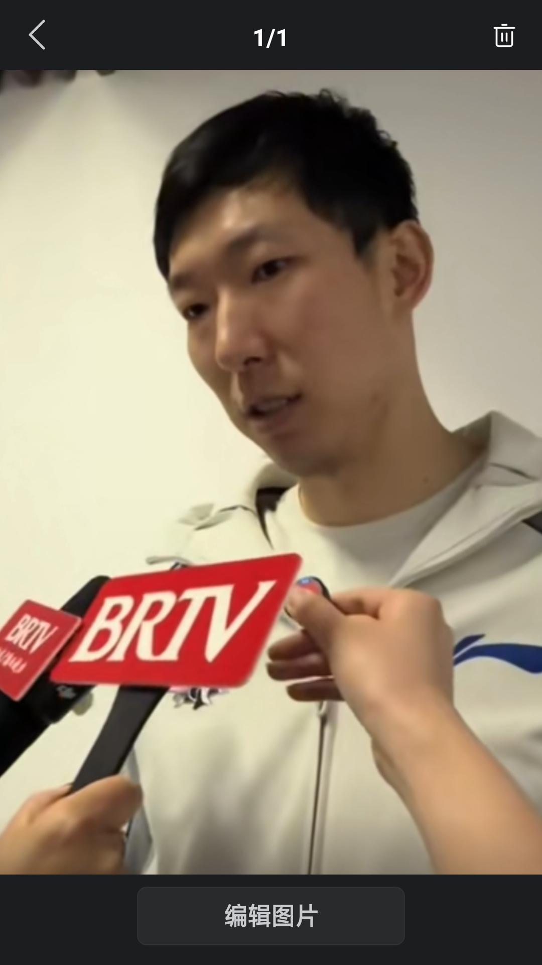 昨晚本赛季常规赛京城德比最终以北京北汽大胜落幕。赛后北京队核心周琦接受了媒体采访