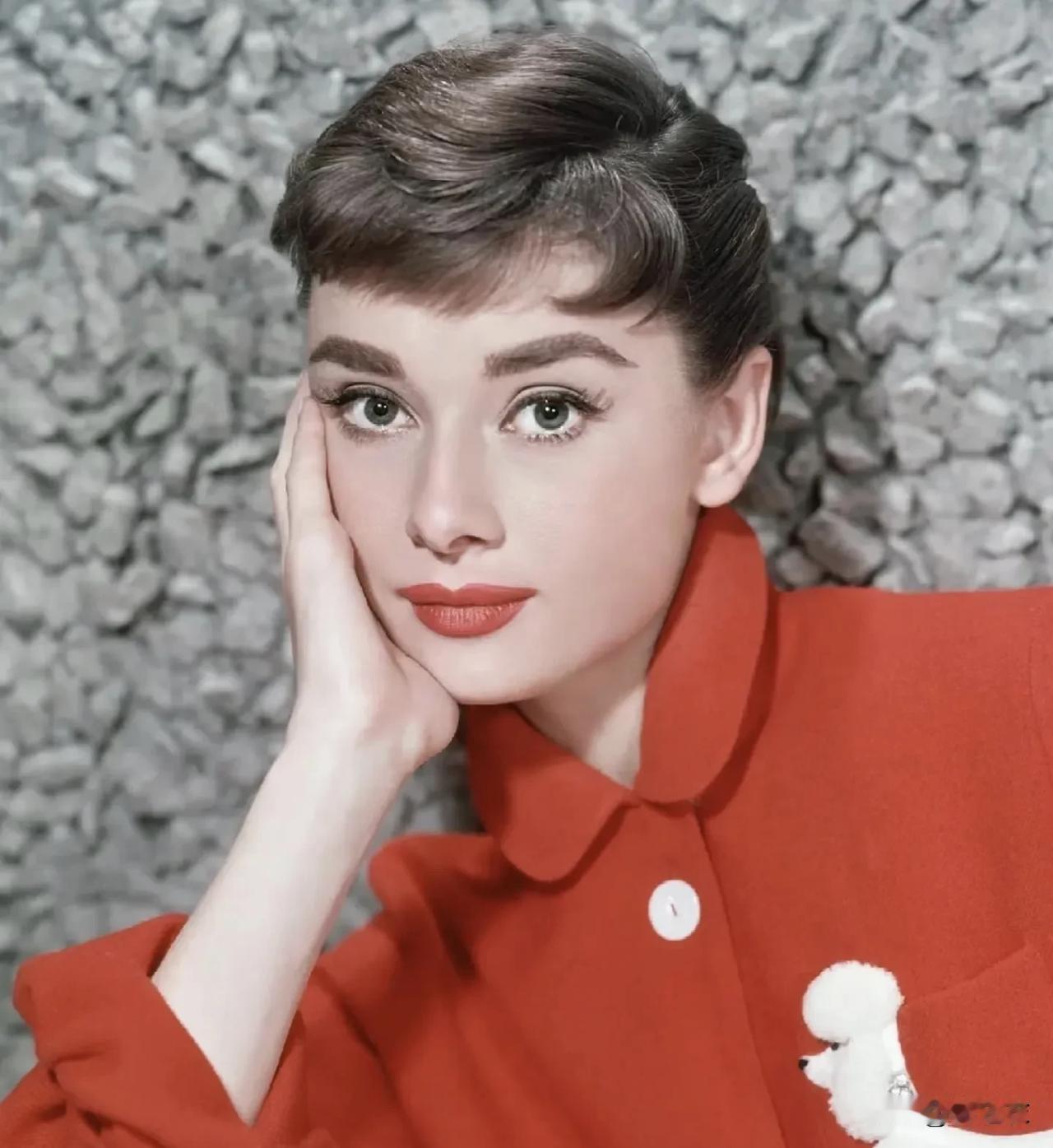 奥黛丽赫本时代滤镜厚，但就颜值来说不是很过硬，觉得国人不是非常吃她的颜。苏菲