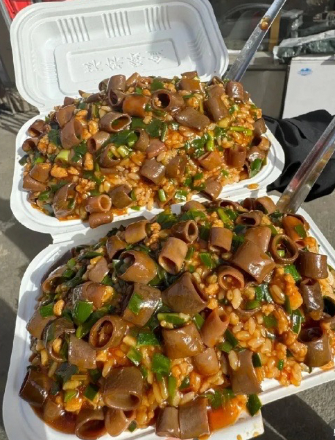 这东北美食到底叫啥，太好吃了！