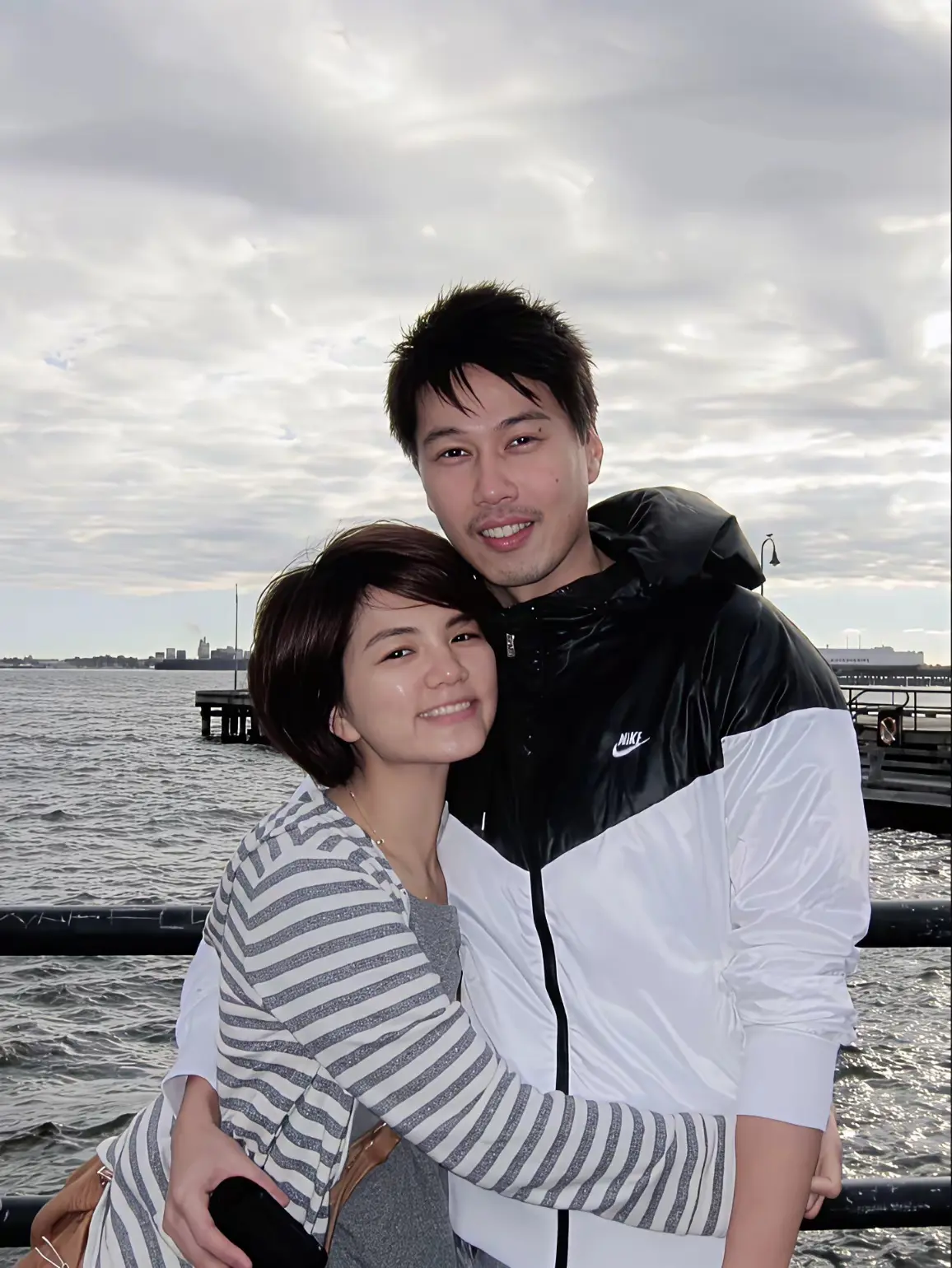 Ella陈嘉桦这老公竟然变帅了