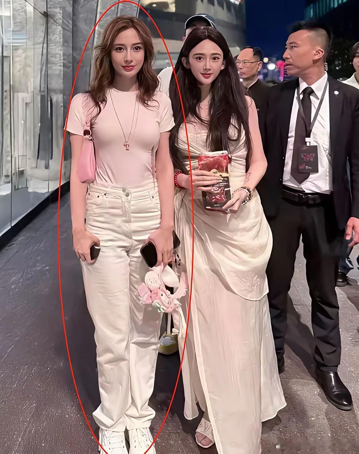 我天，Angelababy现实中的样子......​​​