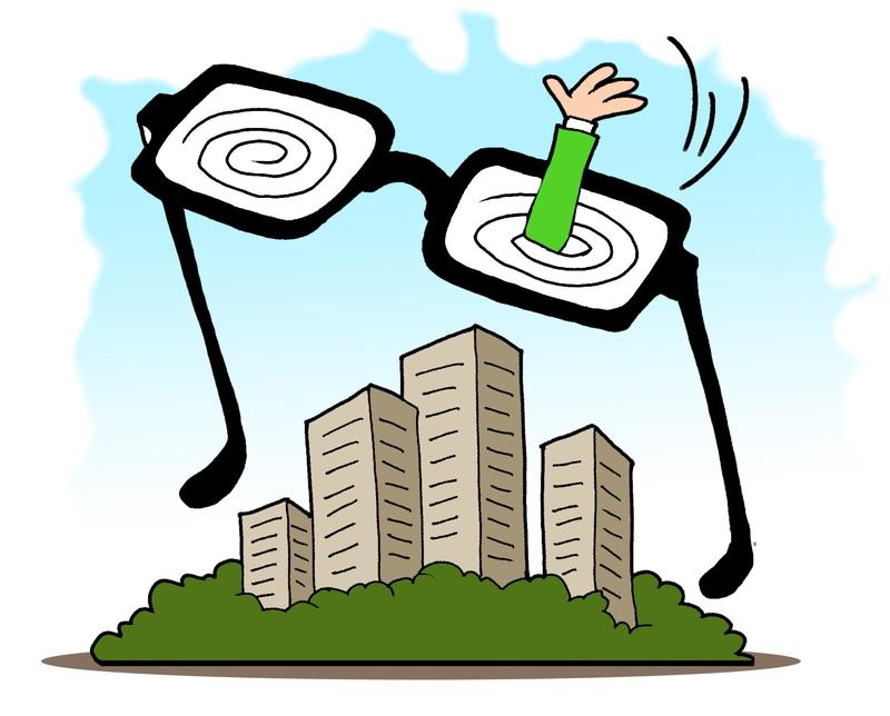 近视眼的世界真这么离谱吗？没戴眼镜的我笑不活了近视眼没戴眼镜的世界，到底有多