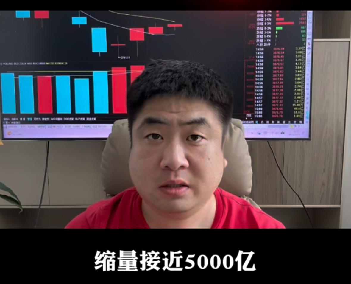 两市成交大幅萎缩，缩量幅度接近5000亿，不少朋友关心周五行情该如何解读。盘面