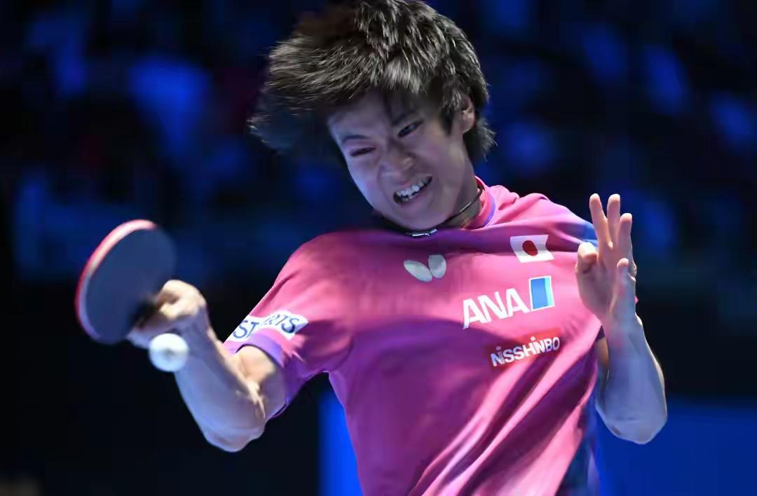 日本队的户上隼辅表现抢眼！值得国乒重视！伦敦世乒赛，日本男队的张本智和、松岛辉空