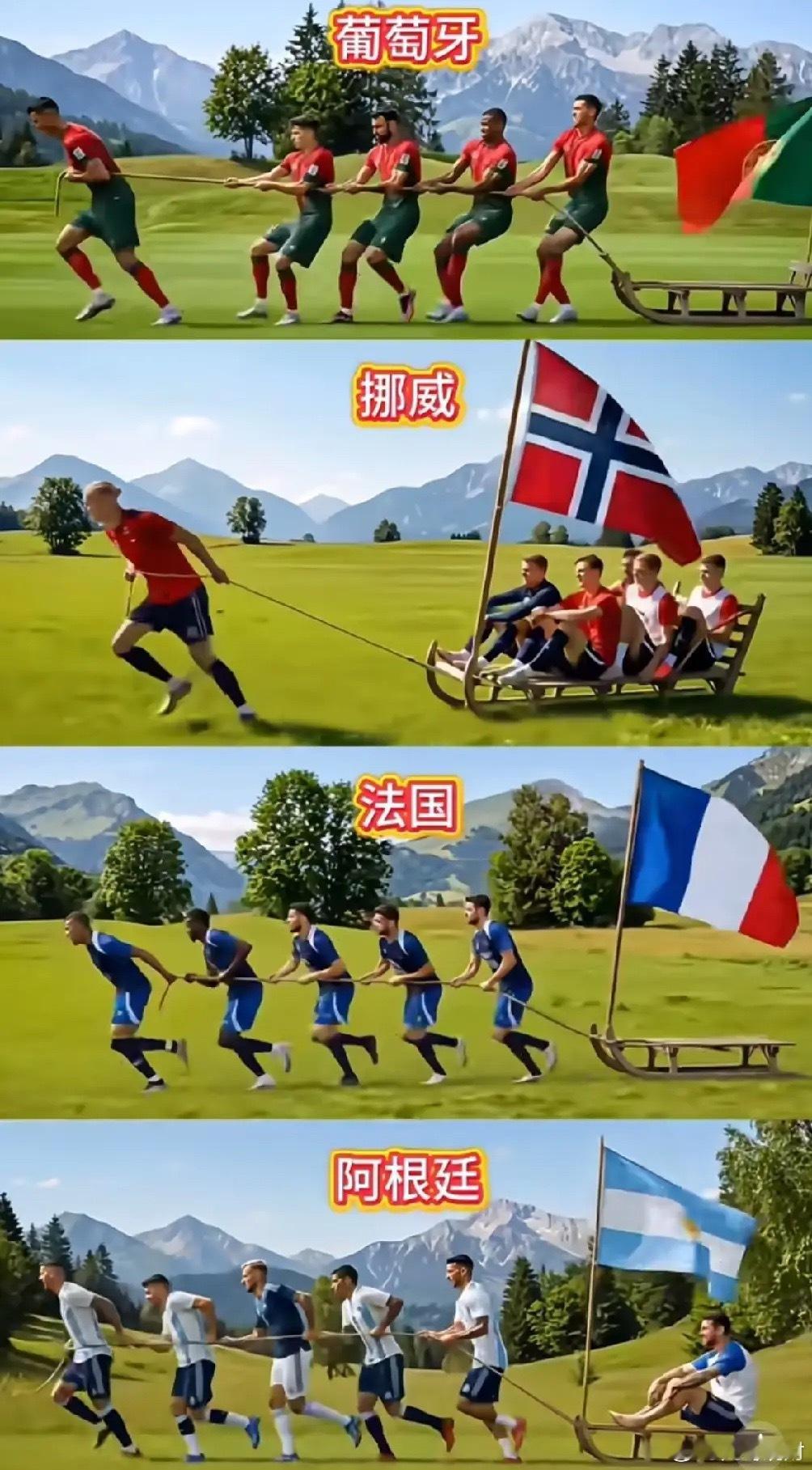 没有对比，就没有伤害！这么一看，C罗也太惨了吧。C罗