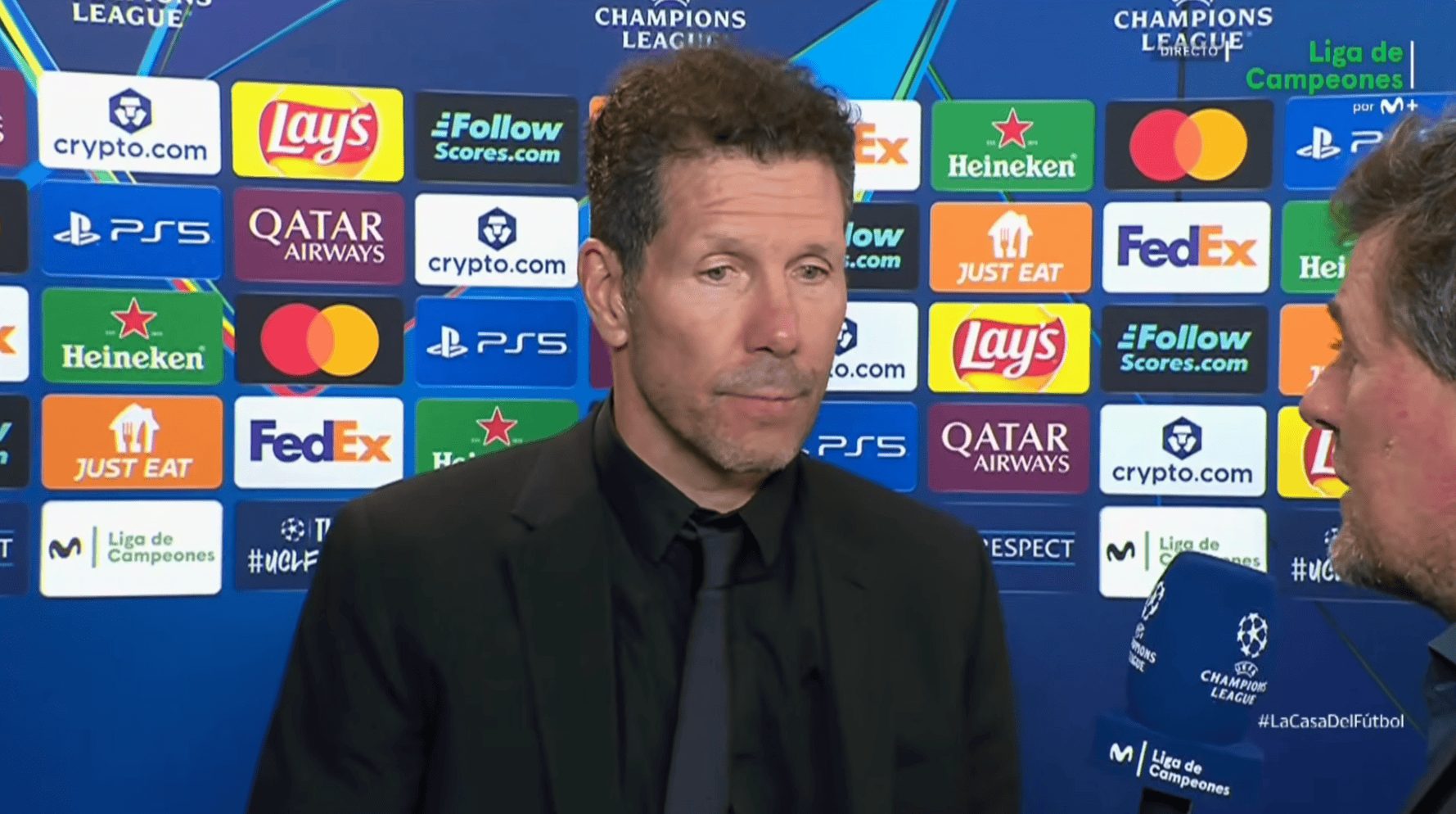 西蒙尼: 轻微接触在欧冠半决赛不该吹点;对小蜘蛛保持乐观