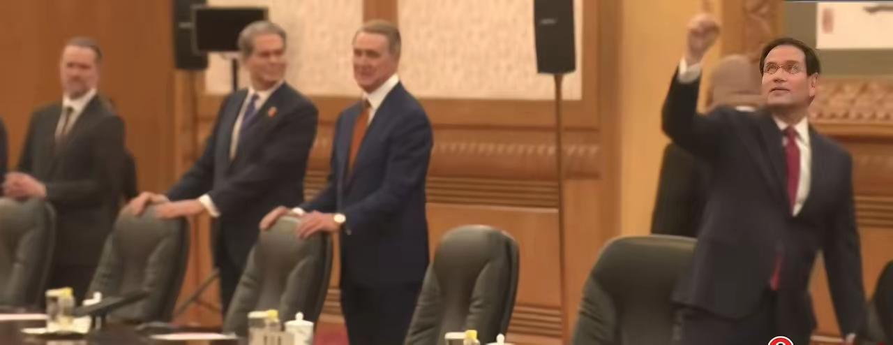 卢比奥进入人民大会堂说"太好看太壮观了″！他对中国的认知会不会跟着变化？