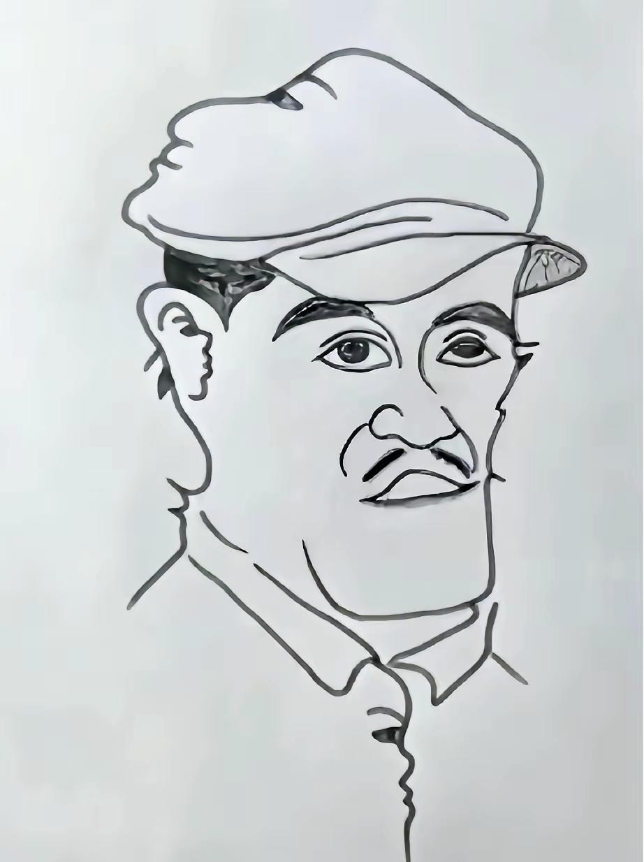第一眼只看见一张面孔！这幅线条画一共藏六张人脸，敢来挑战吗视觉错觉眼力挑战
