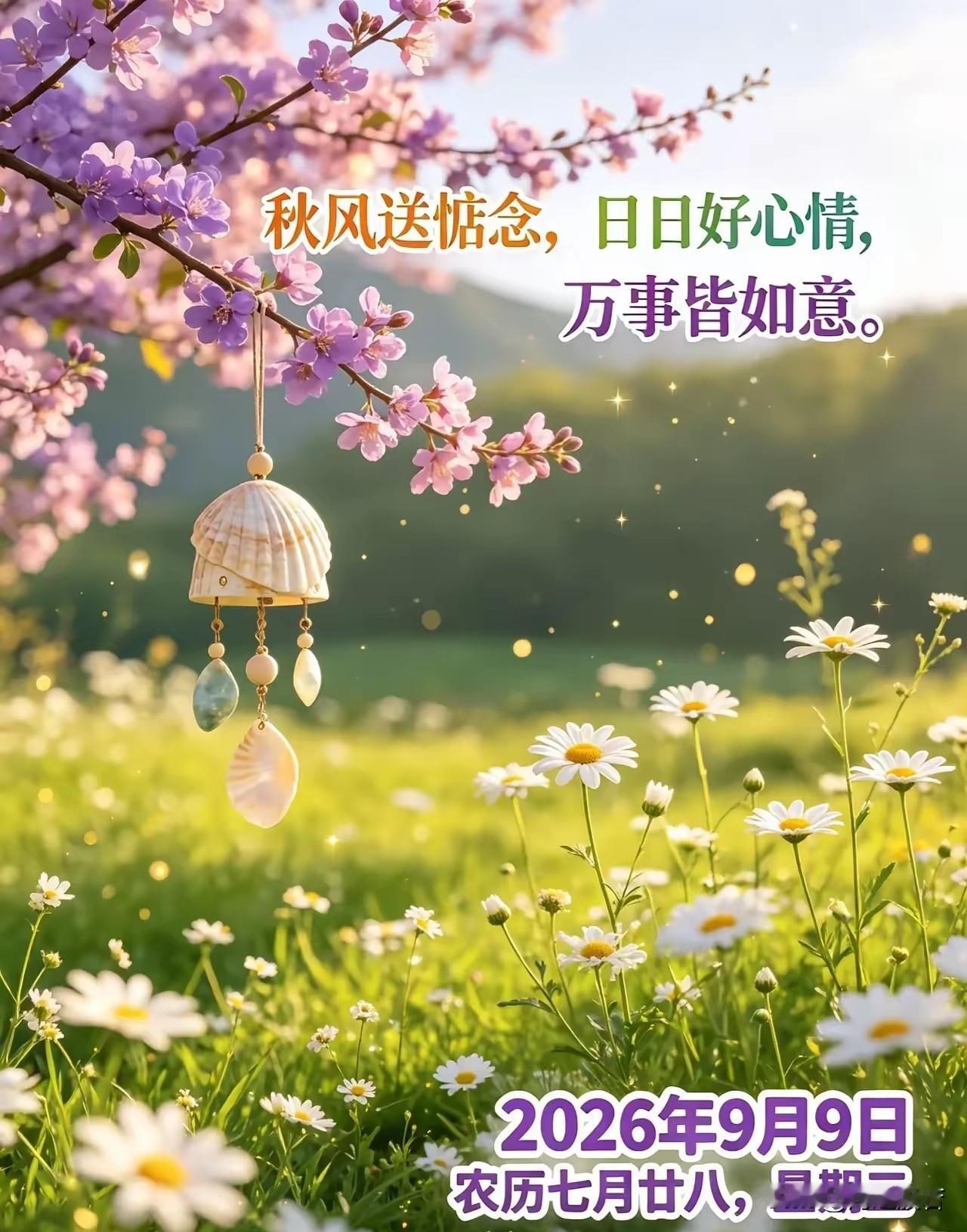 9.9北京天气，白天晴间多云，北转南风二三级，最高气温25℃；夜间晴，最低气温