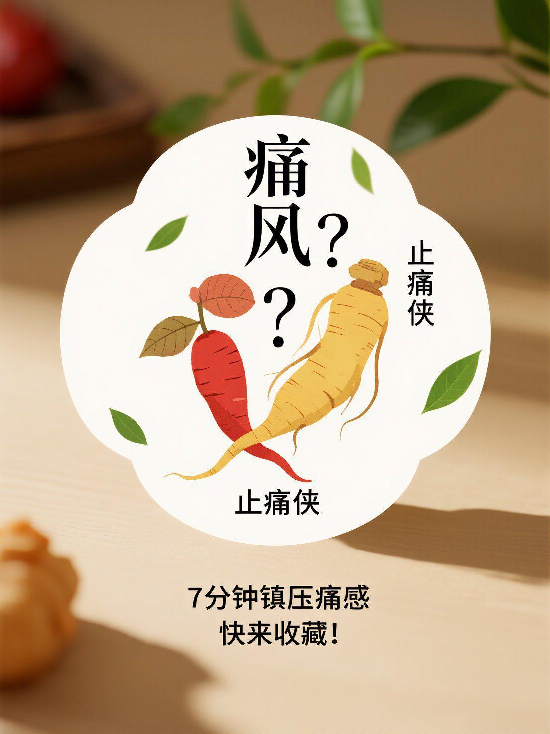 🔥《痛风？！两味“止痛侠”7分钟镇压痛感，快来收藏！》⚡💥抢救室实录：