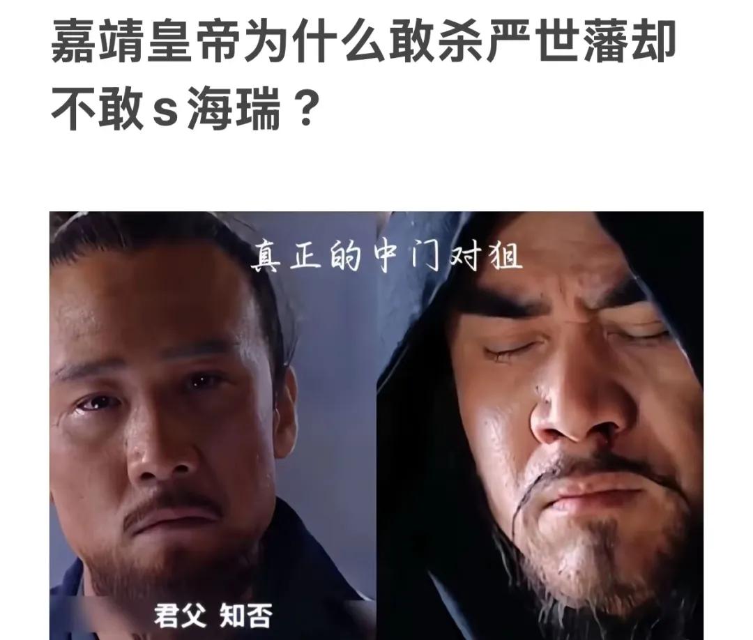 看《大明王朝1566》嘉靖敢杀严世藩，为何不敢动海瑞？帝王心术大揭秘！“