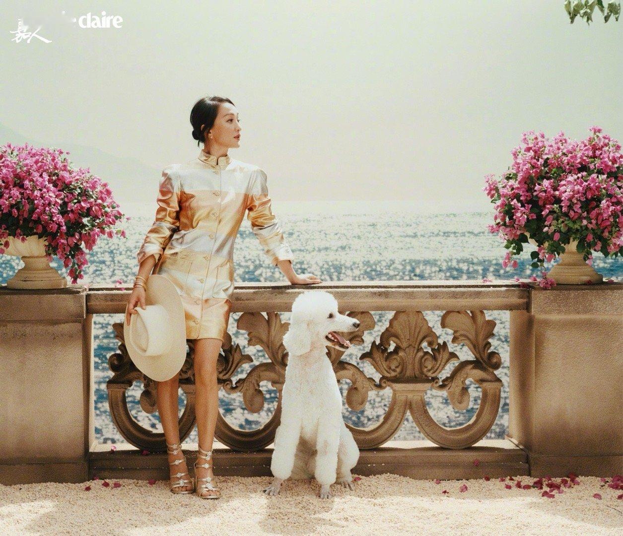 周迅×MarieClaireDecember2025，身穿CHANE