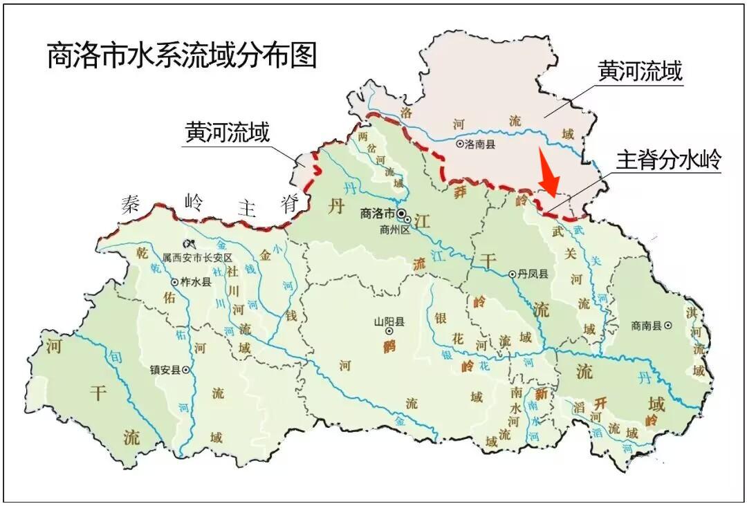 陕西省商洛市洛南县地处秦岭主脊南侧，黄河一级支流——洛河发源地，作为陕南的黄河流