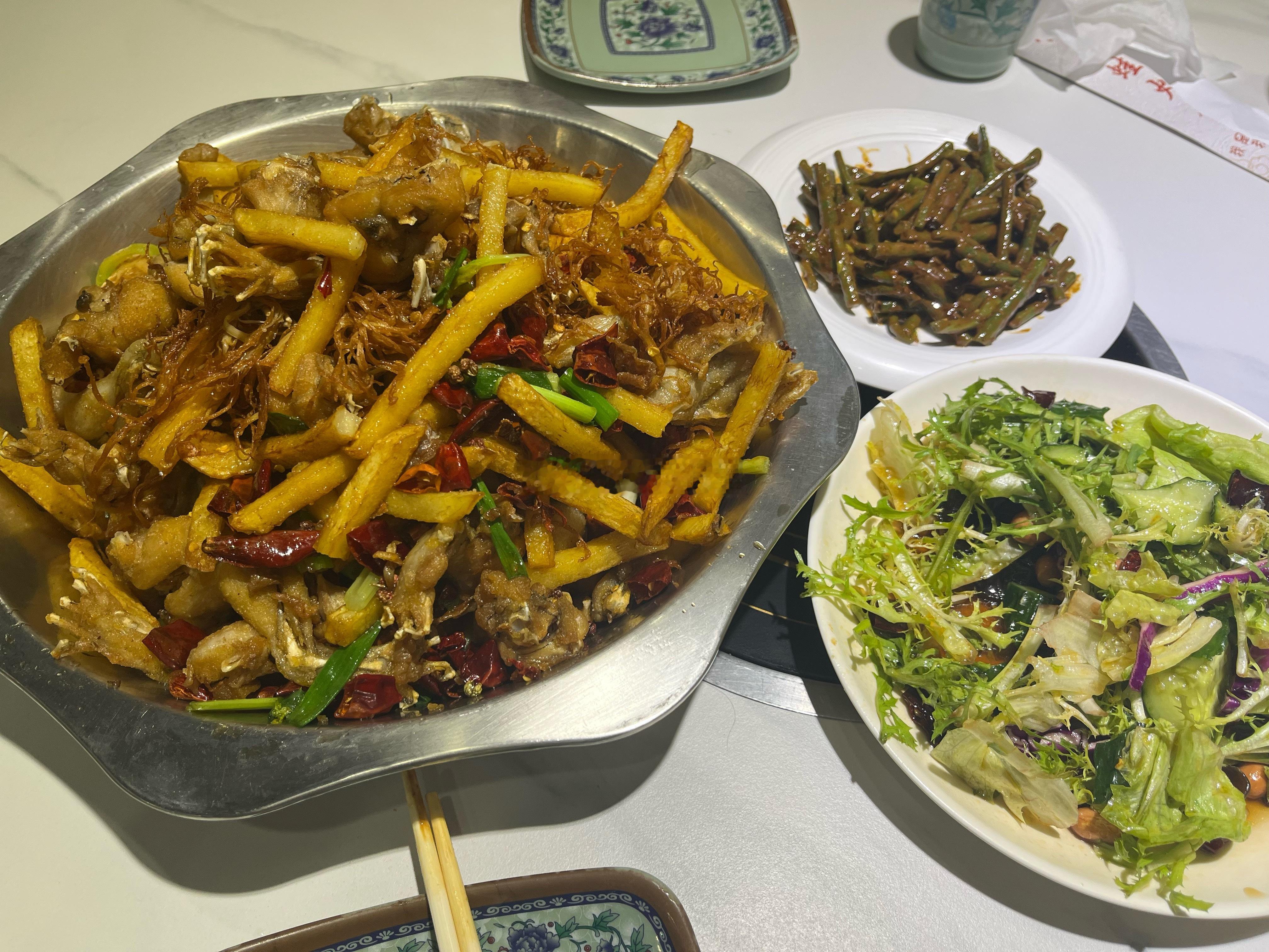 在外面飘了好几天，回来过中秋节。第一顿肯定还是这个[大笑][大笑][大笑]​