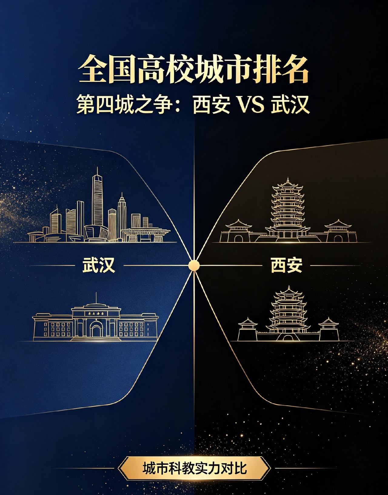 高校排名第四城市你认为是哪个呢？北京高校第一，上海排名第二，南京稳居第三，