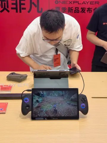 打卡壹号本ONEXPLAYER2026夏季新品发布会现场，Windows掌机壹