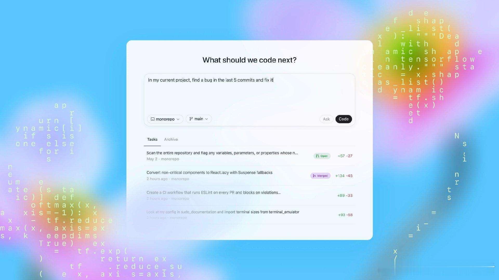 【Codex：OpenAI推出的云端软件工程Agent，能够并行处理多种任务，可