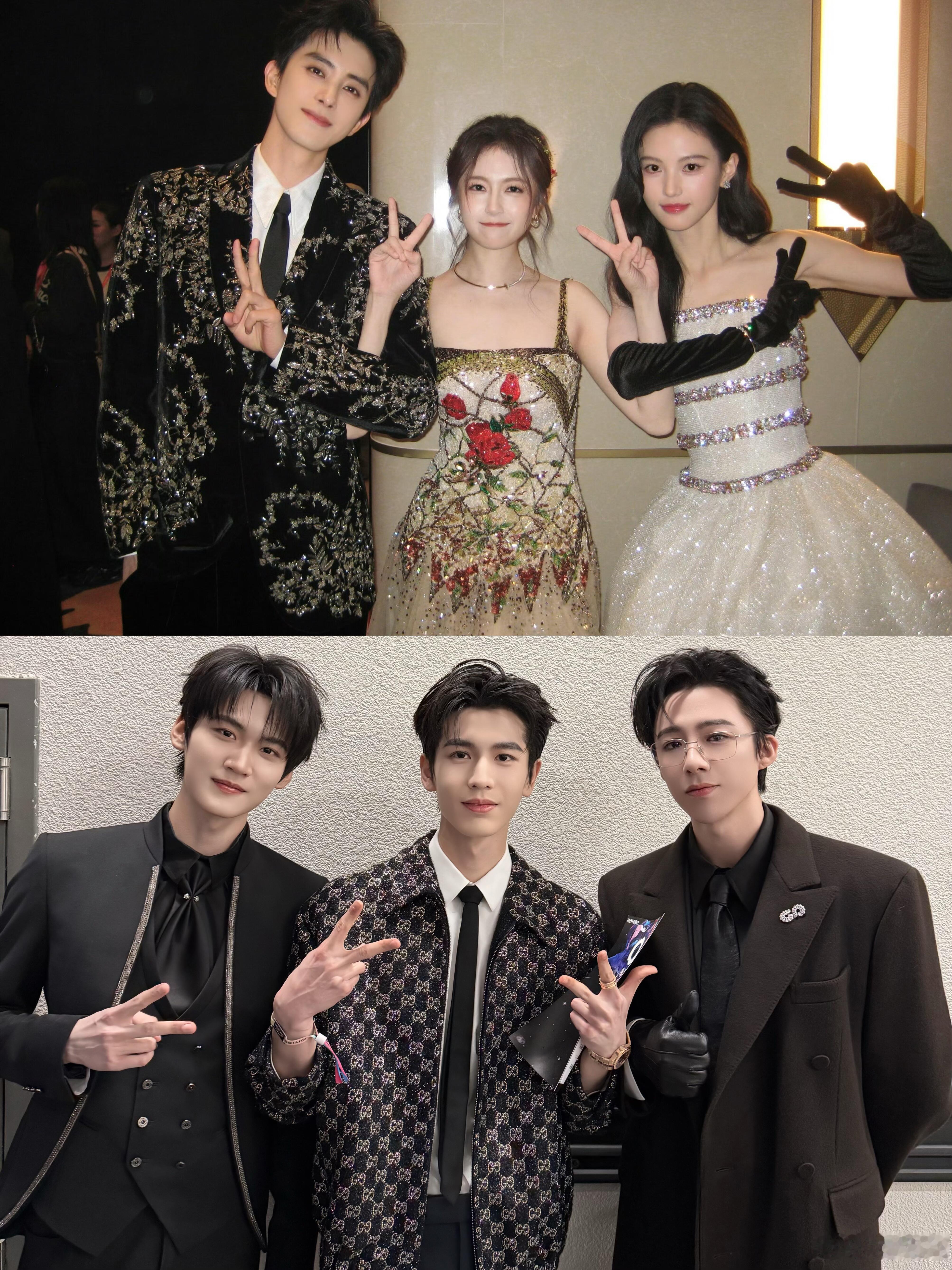 尖叫之夜各种同框好热闹呀