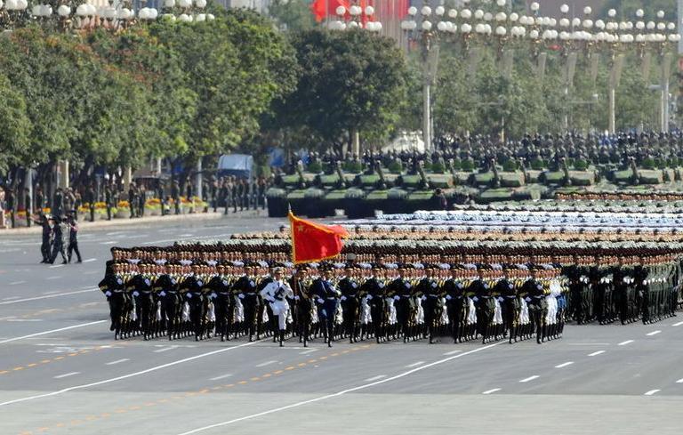 如果震慑不了日本，就要想办法以绝后患。我们这边阅兵，为的是什么？不就是要告诉世界
