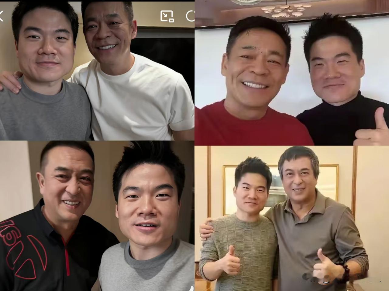 对比一下董宇辉今年去年回老家过年和乡党们的聚会照56岁的张嘉译和58岁的孙浩