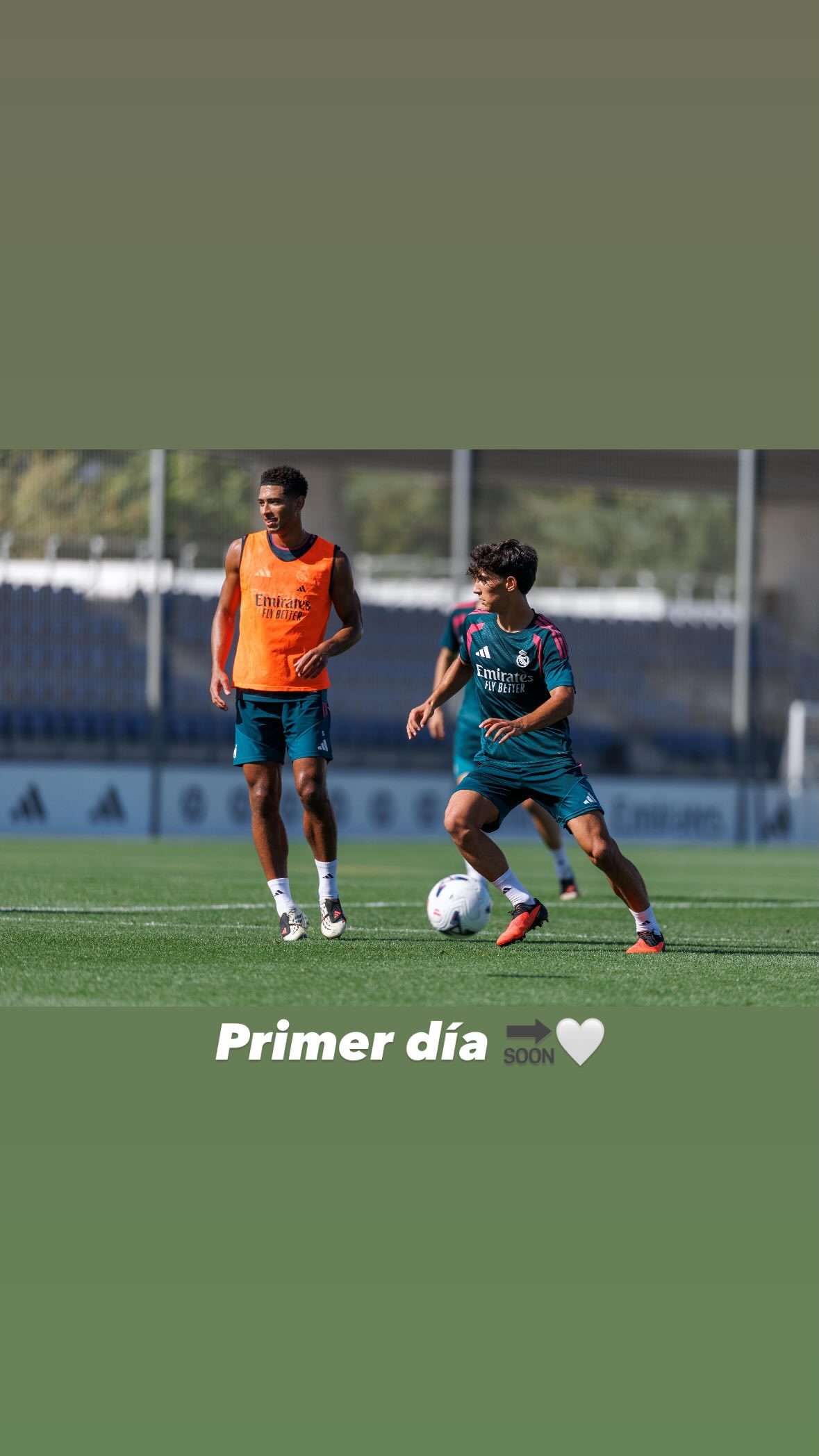 塞尔吉奥·马丁内斯IG：第一天🔜🤍halamadrid​​​